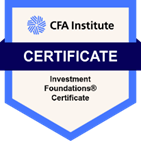 CFA Investment Foundation Certificate